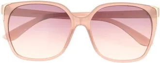 BP. Oversize Gradient Cat Eye Sunglasses in Beige at Nordstrom