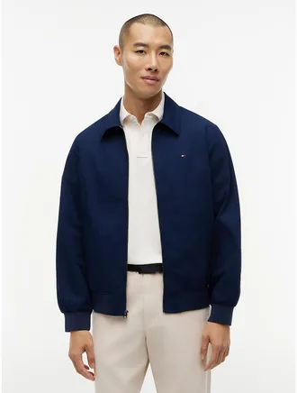Tommy Hilfiger Mens Lightweight Ivy Jacket - Navy - XXXL