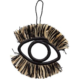 Indego Africa The Ayn (Evil Eye) Bag Charm in Black at Nordstrom