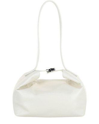 by FAR By Far Bea Creased Leather Shoulder Bag