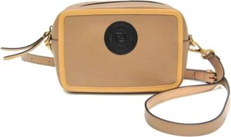 Fendi Pre-owned Leather fendi-bags - Dames - Vintage Schoudertas - Beige - ONE Size - Leer - Vintage