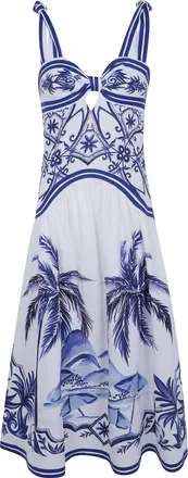 Farm Rio Dress Maxi Wonderful City