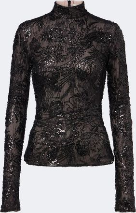 New Arrivals Catroux sequined top