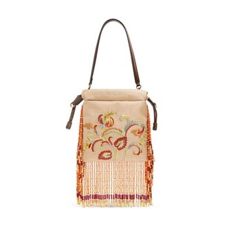 Etro Etro, Shoulder Bags, female, Beige, Size: ONE SIZE Kalispera Small Tote