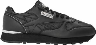 Mallet Footwear Heren Klassieke Leren Trainers (Zwart)