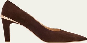 VIP【関税送料無料】希少 Gabriela Hearst Sofia Pump パンプス 結婚式 パンプス ベージュパンプス クラシック チャンキーヒール