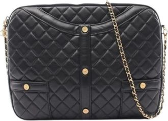 Chanel Pre-owned Vintage Schoudertas - Dames - Vintage Schoudertas - Zwart - ONE Size - Leer - Vintage
