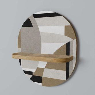 OEM Delicate Memento Estante Ovalado