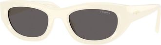 Vogue Eyewear VO5616S 316787 Womens Sunglasses White Size 51