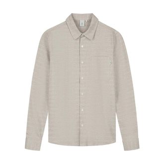 Law Of The Sea LAW OF THE Sea, Heren, Overhemden, Beige, Maat: XL