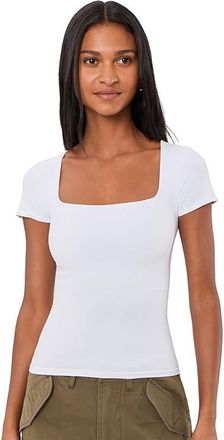 Free People Sunfade Clean Lines Baby Womens Clothing White : L-XL (US Womens 14-16), Nylon/Spandex