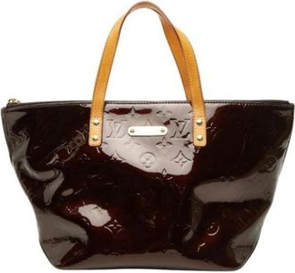 Louis Vuitton Pre-owned Patent Leather Tote Bag - Dames - Vintage Shopper - Paars - ONE Size - Leer - Vintage