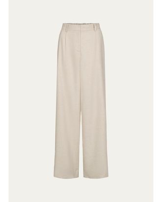 TWP Hudson St Cashmere-Blend Pants