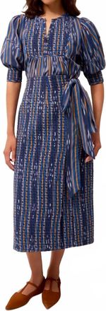 Marie Oliver Sandra Midi Skirt In Ikat