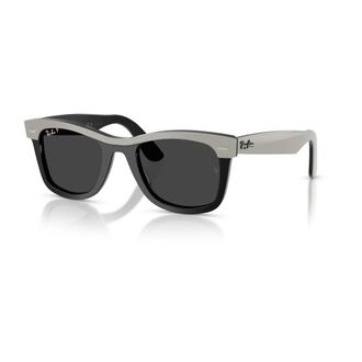 Ray-Ban Sunglasses, unisex, Gray, Size: 50 MM Wayfarer Street Neat