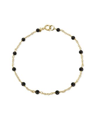 Jewelmak 14K Black Onyx Bracelet