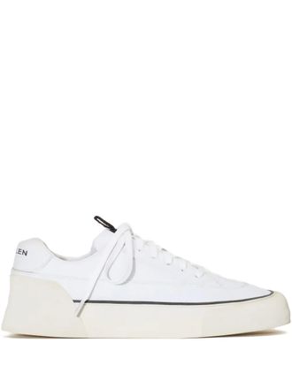 Osklen lace-up deck sneakers - Wit