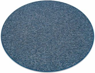 RugsX Rugsx - Carpet round superstar 380 blue round 200 cm
