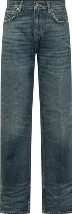 Haikure Straight Jeans - Dames - Regular Fit Jeans - Blauw - W28 - Jeans