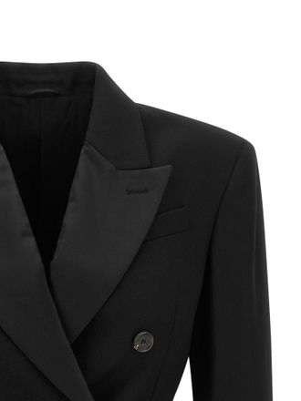 Brunello Cucinelli Virgin Wool Blazer - Black