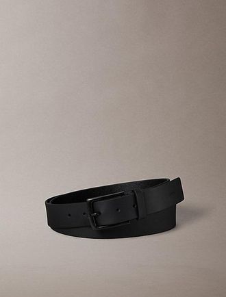 Calvin Klein Cintur&oacute;n De Piel Granulada
