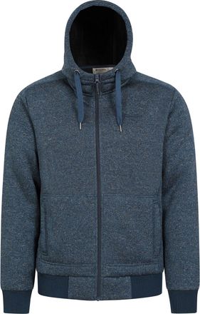Mountain Warehouse Mens Nevis II Faux Fur Hoodie