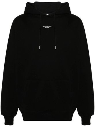 Dr&ocirc;le de Monsieur Classic Slogan Hoodie