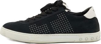 Tod's Sneakers traforate in pelle scamosciata 2024 - Blu