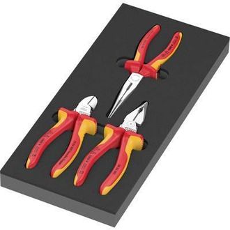 Wera Knipex Juego De Alicates Aislados Rojo Y Amarillo