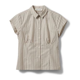 Sofie Schnoor 7118 Gestreept overhemd - Dames - Blouses & Shirts - Veelkleurig - Maat: L