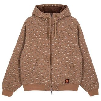 Santa Cruz Ember Jacket Zip-Hoodie f&uuml;r Herren | braun