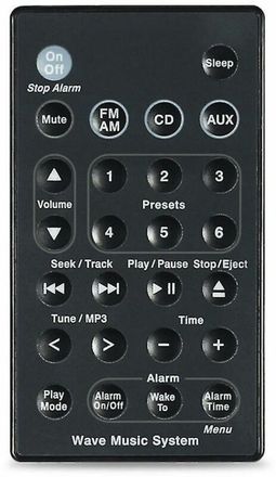 OEM Adecuado Para Reemplazar El Control Remoto Del Sistema De Sonido Bose Wave Music System (modelos Awr1b1, Awr1b2, Awrcc1, Awrcc2 Y Awrcc3)