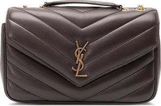 Saint Laurent Chevron Chain Shoulder Bag