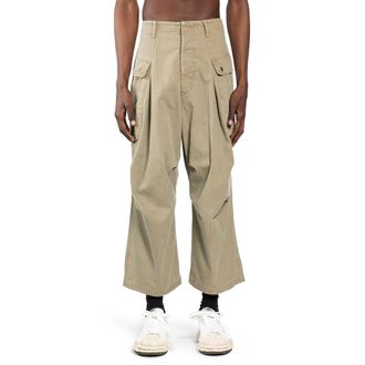 KAPITAL Herringbone Jumbo Monkey Pants