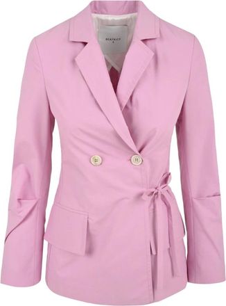 Beatrice .B Damesjas Model 22Fe 3824B130 - Dames - Blazers - Roze - S - Katoen - Jassen