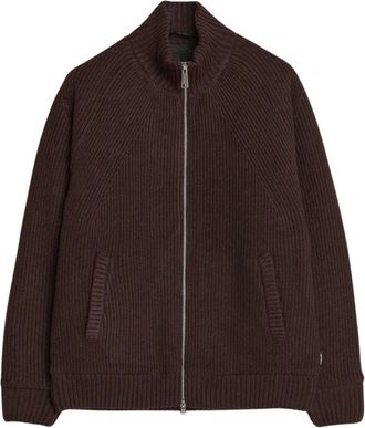 Carhartt Work in Progress Chaqueta de punto Banley - Knitwear - Hombre - Marr&oacute;n - XL