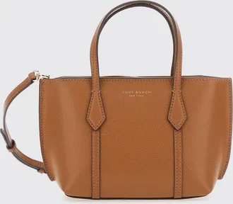 Tory Burch Mini borsa a mano Perry in pelle a grana con tracolla amovibile