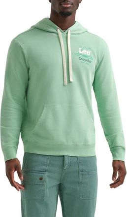 Lee x Crayola Cotton Blend Hoodie in Magic Mint at Nordstrom, Size Xx-Large
