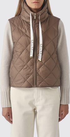 Max Mara Gilet imbottito Tregic in nylon trapuntato con collo alto
