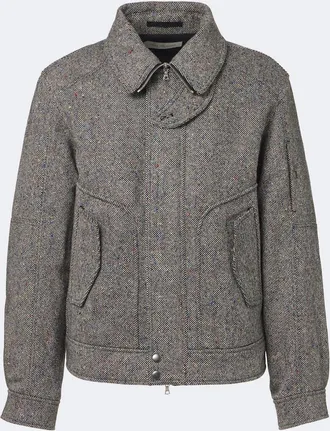 Dries Van Noten Checked wool jacket