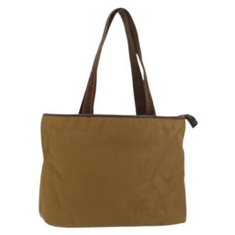 Saint Laurent Pre-owned Tote Bags, female, Brown, Size: ONE SIZE Pre-owned Vintage Tote Bag