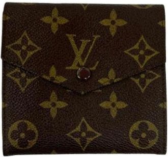 Louis Vuitton Pre-owned Wallets, female, Brown, Size: ONE SIZE Pre-owned Vintage Plastic Wallet