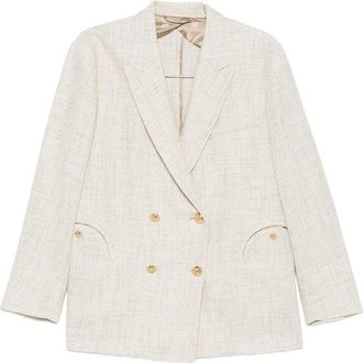 Blaz&eacute; Milano Crancy Nightbreak Double-breasted Blazer