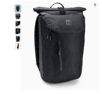 Under Armour Mens Lifestyle Back Pack In Black