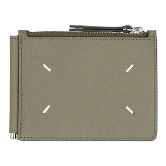 Maison Margiela Leather Hammered Cardholder