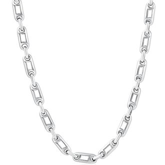Pompeii3 Mens Designer 14k Gold (62gram) or Platinum (116gram) 5.5mm Link Chain Necklace 22