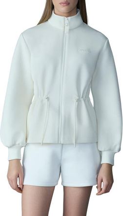 Mackage Finola Double Face Jersey Jacket in Cream at Nordstrom, Size Xx-Small