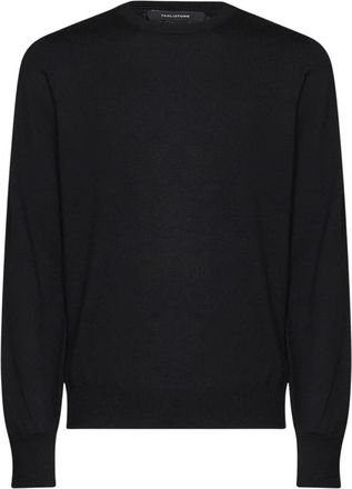 Tagliatore Marley Ronde Hals Trui - Heren - Ronde hals truien - Zwart - 3XL - Wol - Truien & Vesten