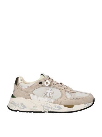 Premiata Low-Profile Textured Panel Sneakers