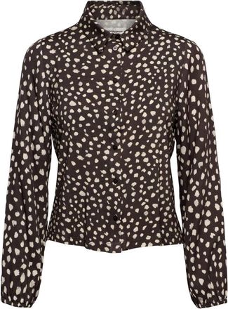 &Co Woman Anja Bambi - Dames - Overhemden - Bruin - 2XL - Overhemden